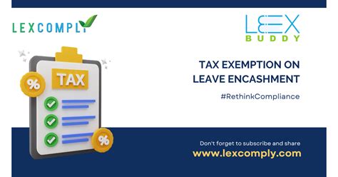 what is tax exempt leave